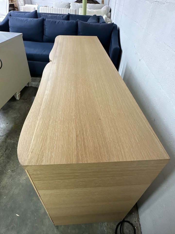 Designer 6 Drawer Solid Wood Dresser