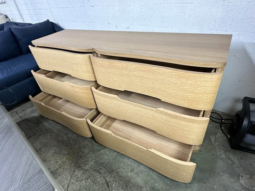 Designer 6 Drawer Solid Wood Dresser