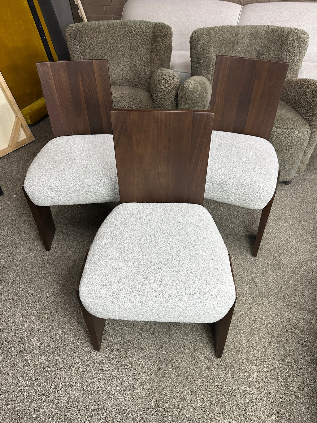 Designer Garrett Dining Chairs - Set of 3