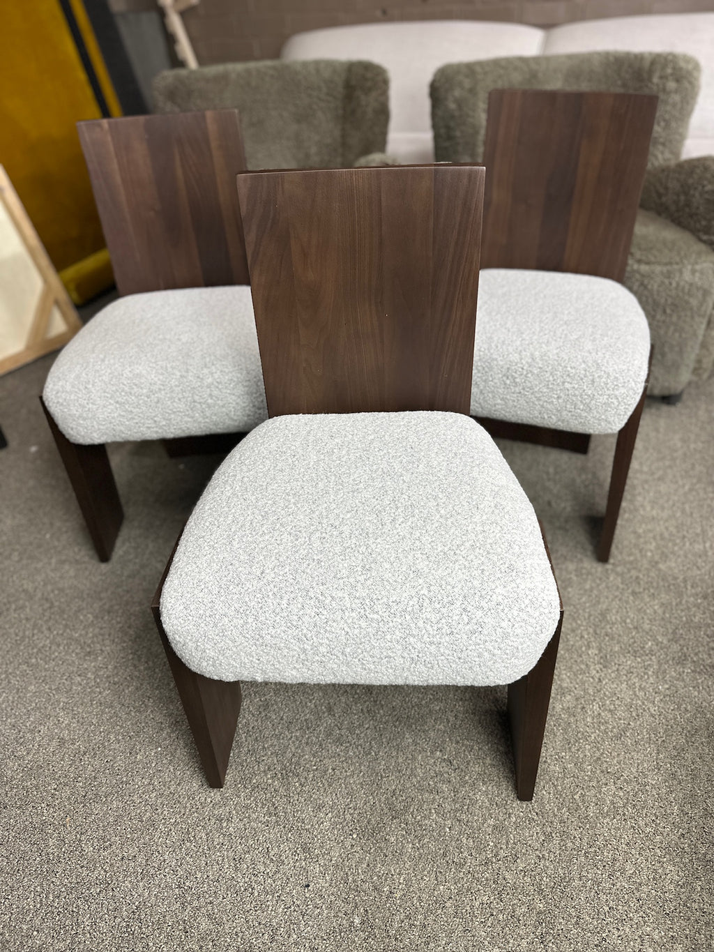 Designer Garrett Dining Chairs - Set of 3