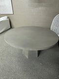 Four Hands Bowman Outdoor Dining Table 60" Grey Concrete