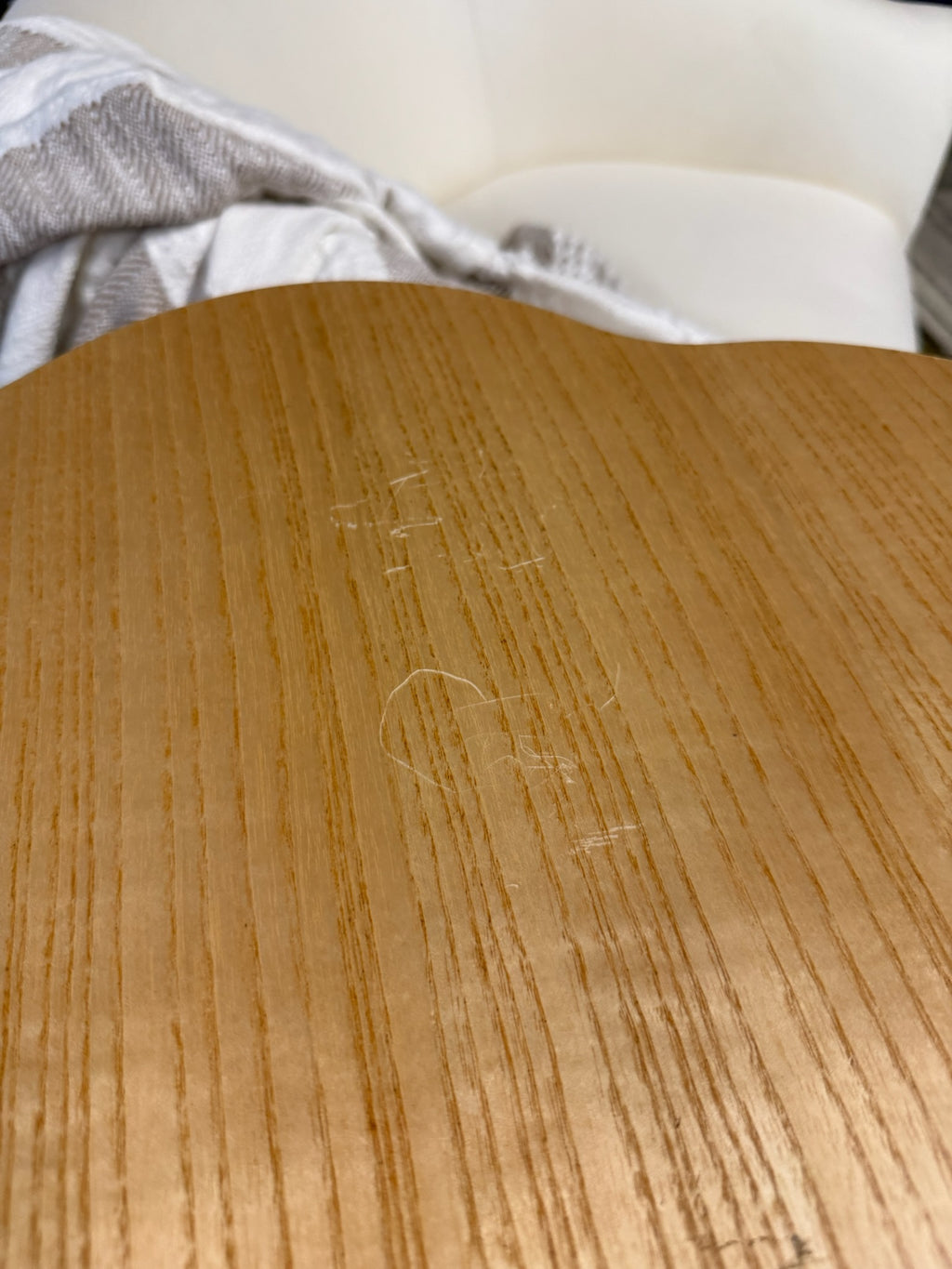 Dowel Furniture Scallop Side Table