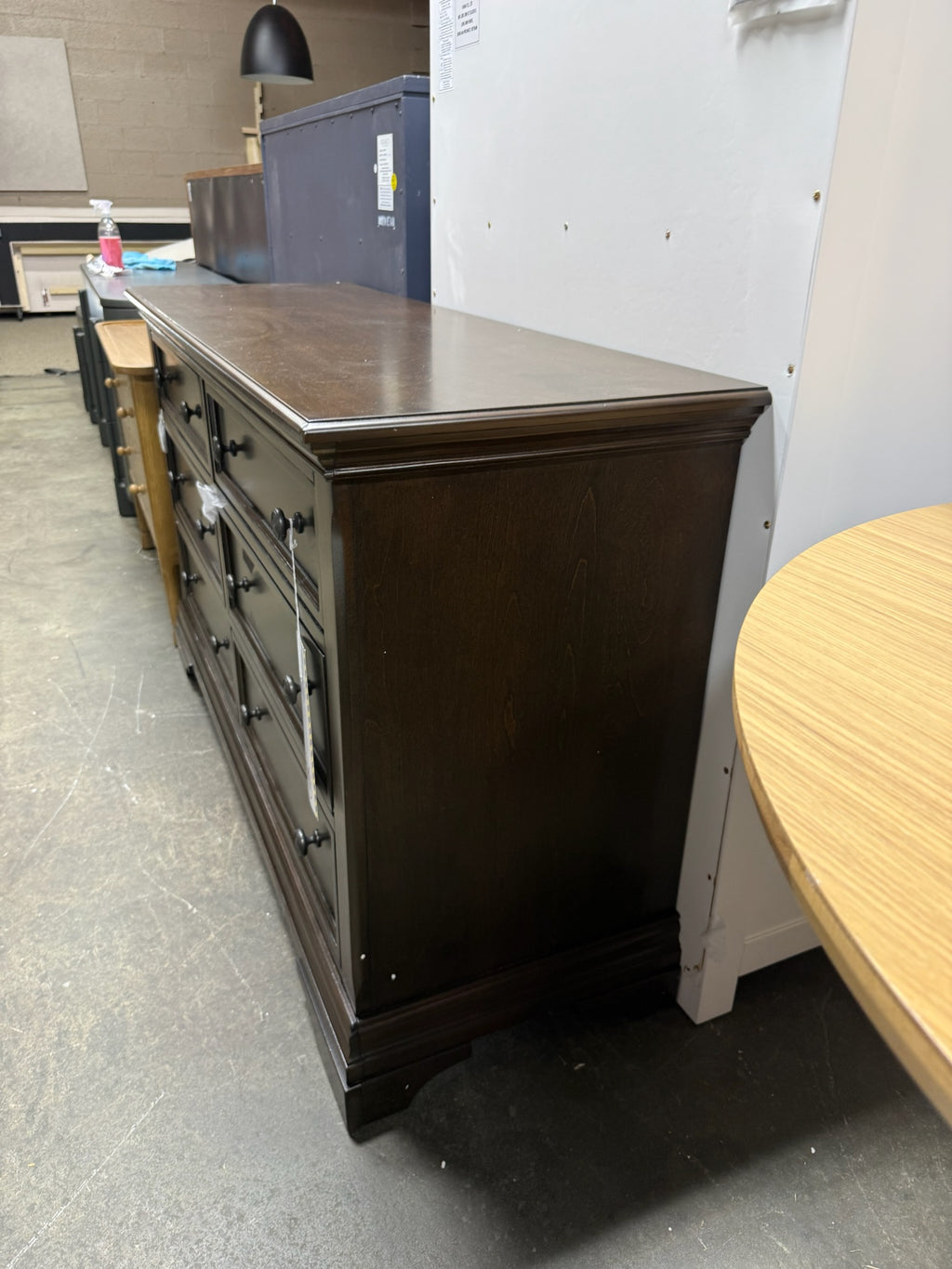 Brown 6-drawer Dresser